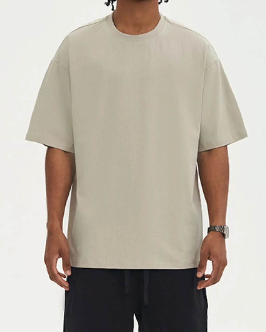 The Core 220g Breathable Cotton Oversized Tee