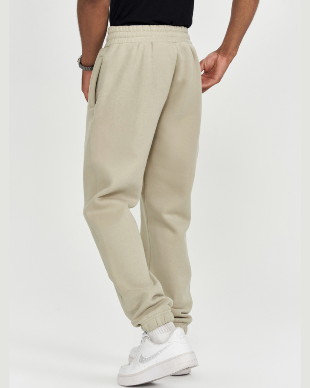 The Core 350g Heavyweight Cuffed Sweatpants - Image 3