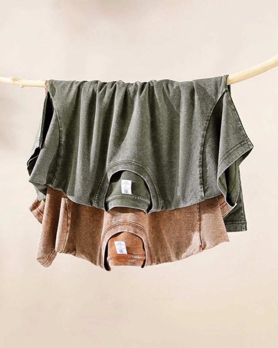 Essential Retro Washed Oversized T-Shirt - Image 3