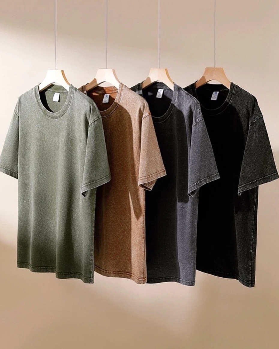 Essential Retro Washed Oversized T-Shirt - Image 4